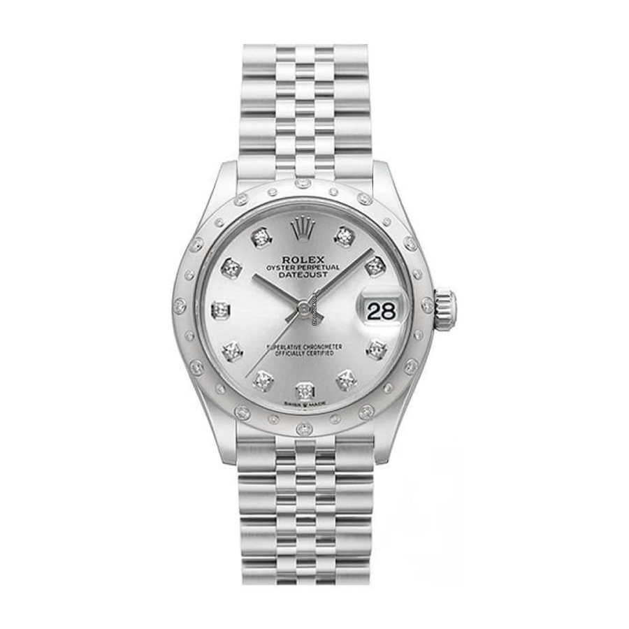 Ladies-Datejust-31MM-Replica-1 Rolex Datejust Ladies 178344 Diamond Bezel - Image 1