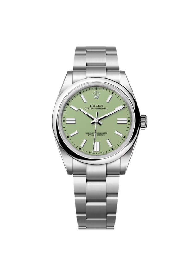 Oyster-Perpetual-41 Rolex Oyster Perpetual 134300 Pistachio Dial - Image 1