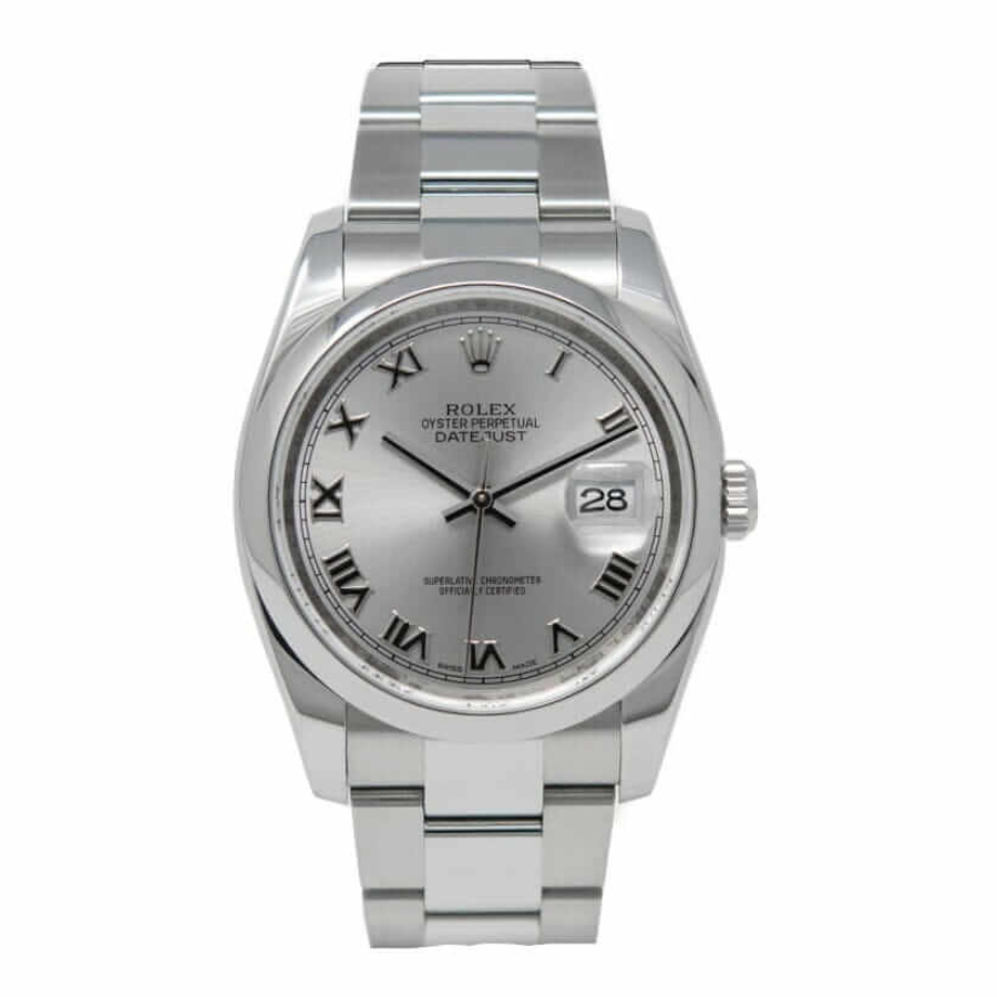 Rolex-Perpetual-116200-Replica Rolex Datejust 116200 Black Dial - Image 1