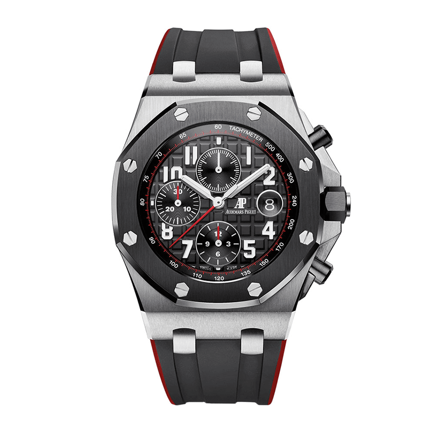 audemars-piguet-royal-oak-offshore-26470SO.OO_.A002CA Audemars Piguet Royal Oak Offshore White 26400SO.OO.A002CA.01 The Brick - Image 1