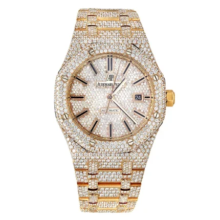 Audemars Piguet Royal Oak Chronograph 26331BA Iced Out Gold