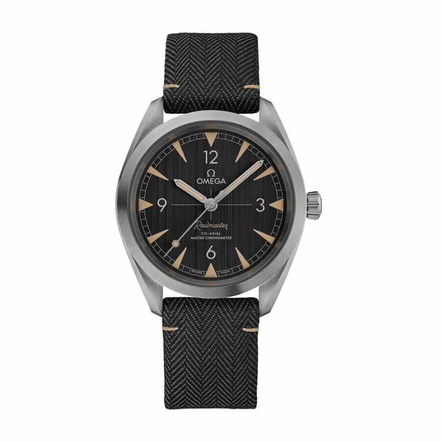 omega-seamaster-railmaster-steel-220-12-40-20-01-001 Omega Railmaster Co-Axial Master Chronometer Black Dial 220.12.40.20.01.001 - Image 1