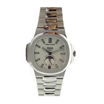 Patek Philippe Nautilus Annual Calendar 5726 White Dial