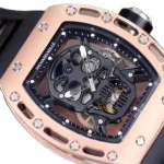 Richard Mille RM 52-01 Tourbillon Skull Dial Rose Gold - Image 3