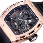 Richard Mille RM 52-01 Tourbillon Skull Dial Rose Gold - Image 2
