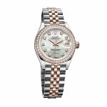 Rolex Lady-Datejust 279381RBR Everose Gold Sundust Diamond - Image 2