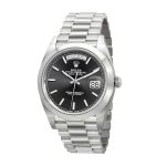 Rolex Day-Date 228206 Black Diagonal Dial - Image 2