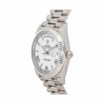 Rolex Day-Date 228239 Silver Black Dial - Image 3