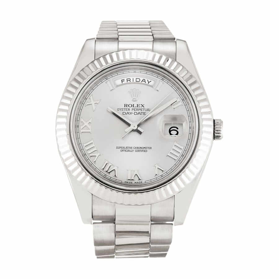 rolex-day-date-ii-218239-white-dial-replica Rolex Day-Date 218239-0041 White Roman Dial - Image 1
